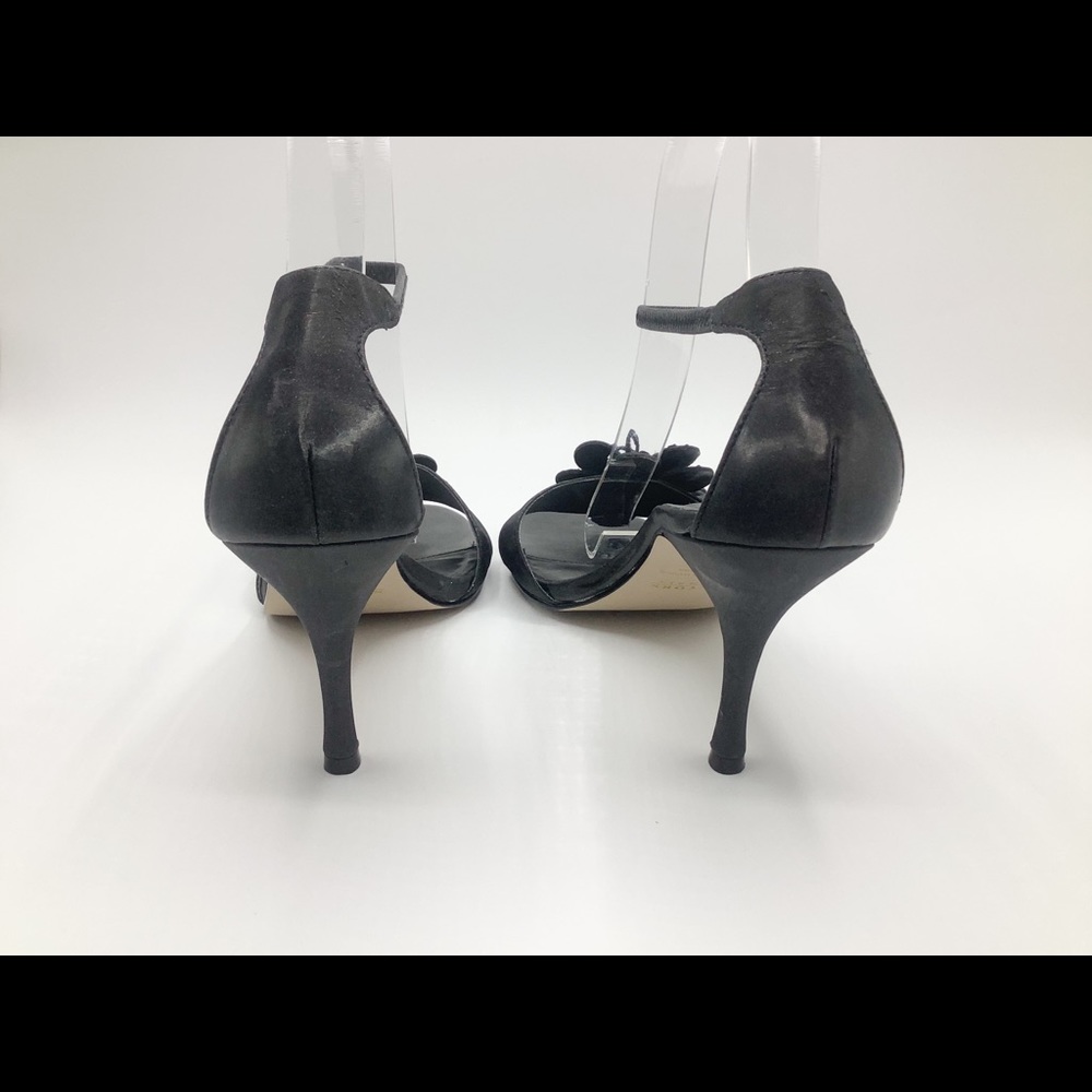 New York Transit Black strappy heels - Picture 3 of 8